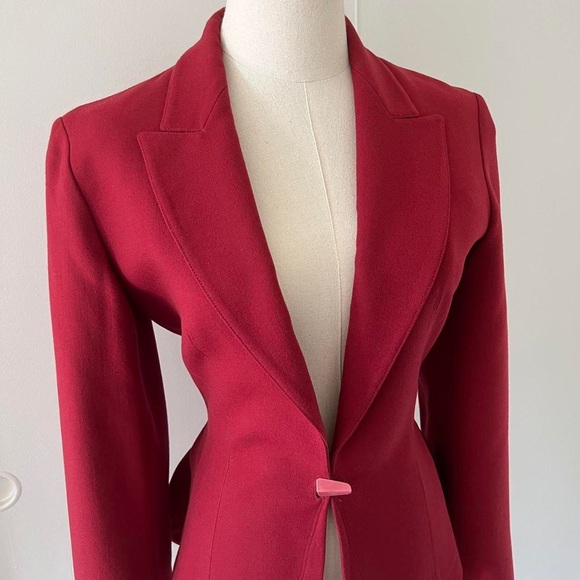 80s red Alaïa blazer - Picture 2 of 4
